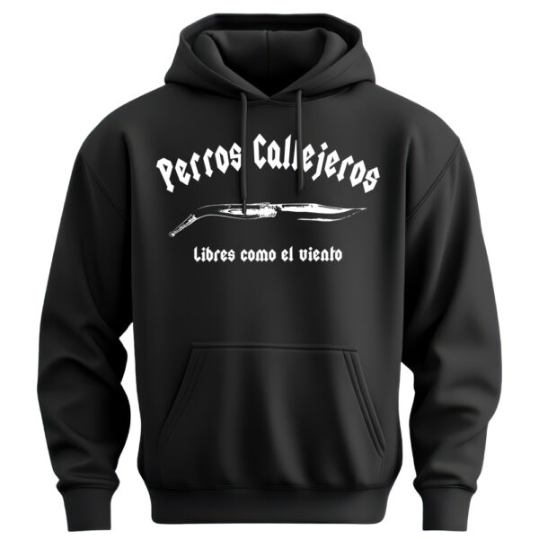 SUDADERA CLASICA Perros Callejeros con Capucha