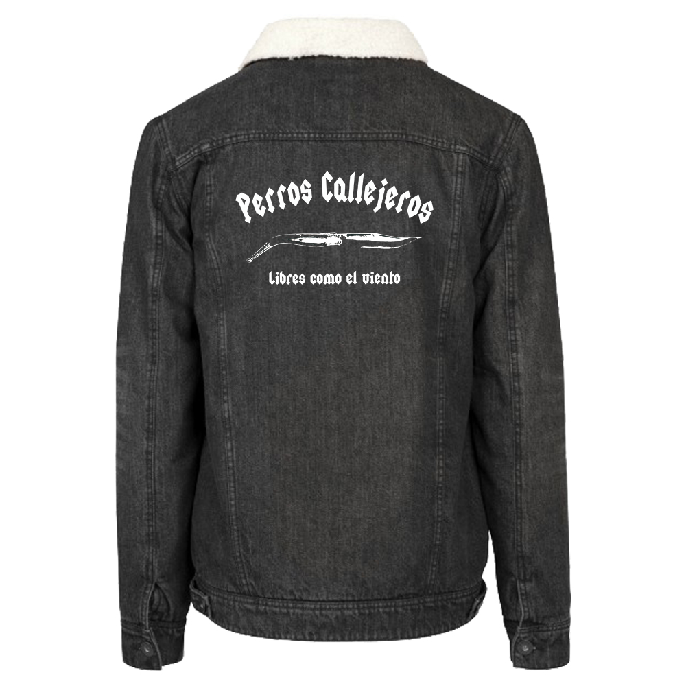Chaqueta Torete ,borrega bordada