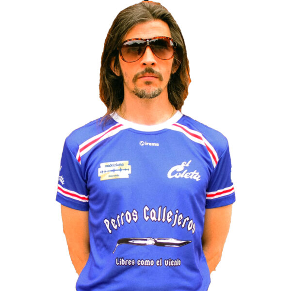 CAMISETA GOL´90 EL COLETA X PERROS CALLEJEROS X LA MADRIZLEÑA