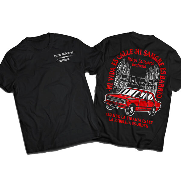 Camiseta Bestiario X Perros Callejeros