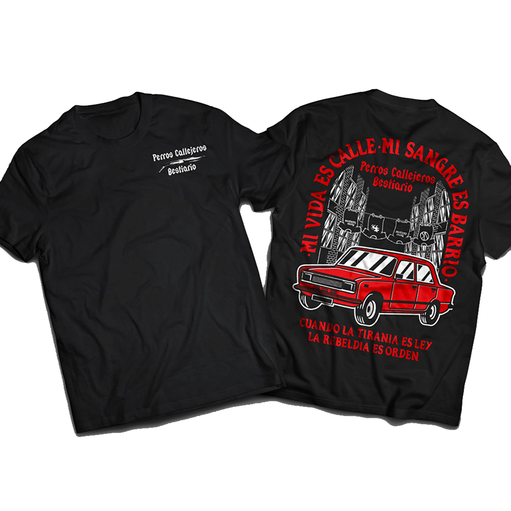 Camiseta Bestiario X Perros Callejeros