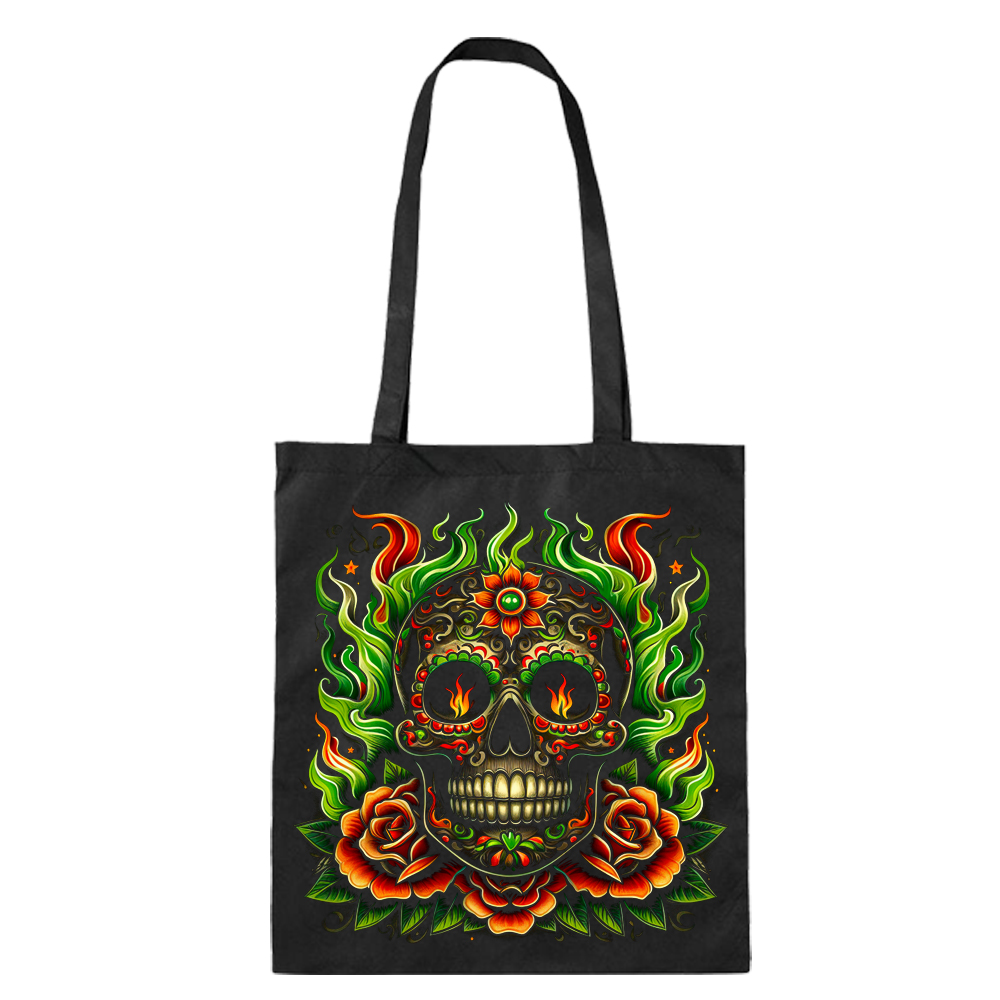 Bolso Calavera verde