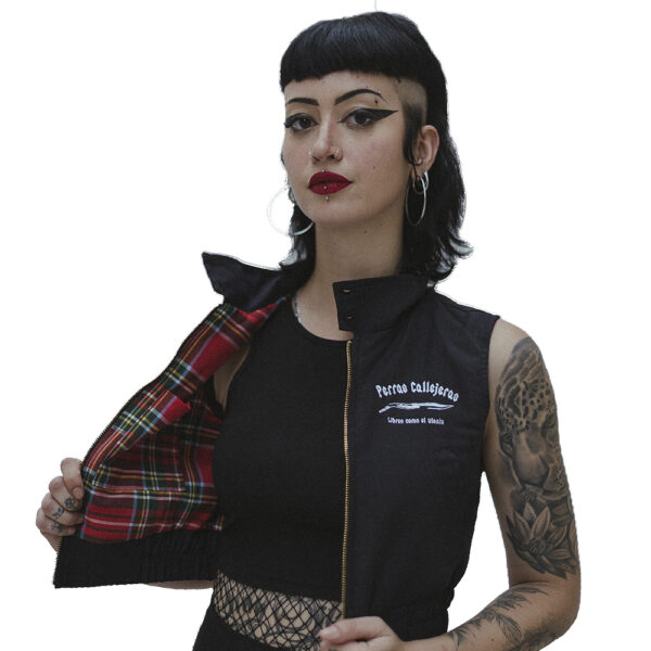 Chaleco CropTop Estilo Harrington RudeGirl